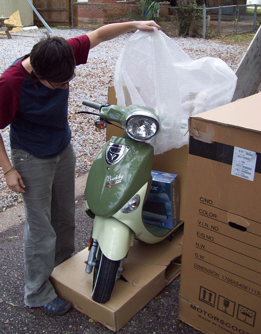 ...and the chorus of angels sing as I remove the bubble wrap.