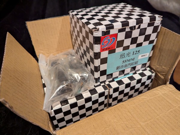 Vino 125 kits and cams.