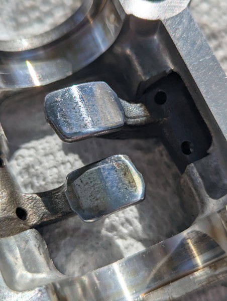 Rockers aren't new, but don't have any odd wear.