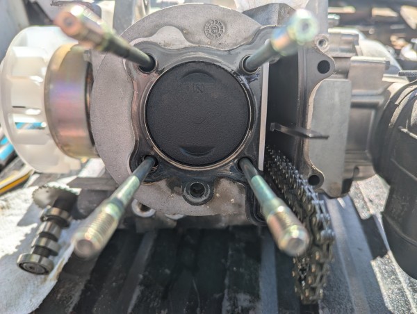 Piston's got a solid carbon coat