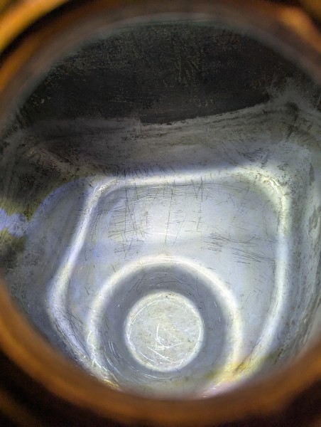 No more sludge in the bottom.