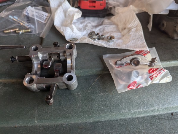 New rocker arms.