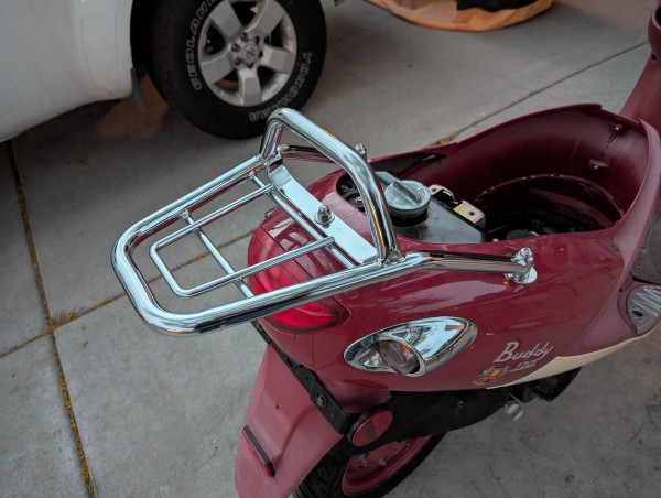 Proper rack installed.
