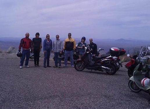 This scenic overlook is at 6700'